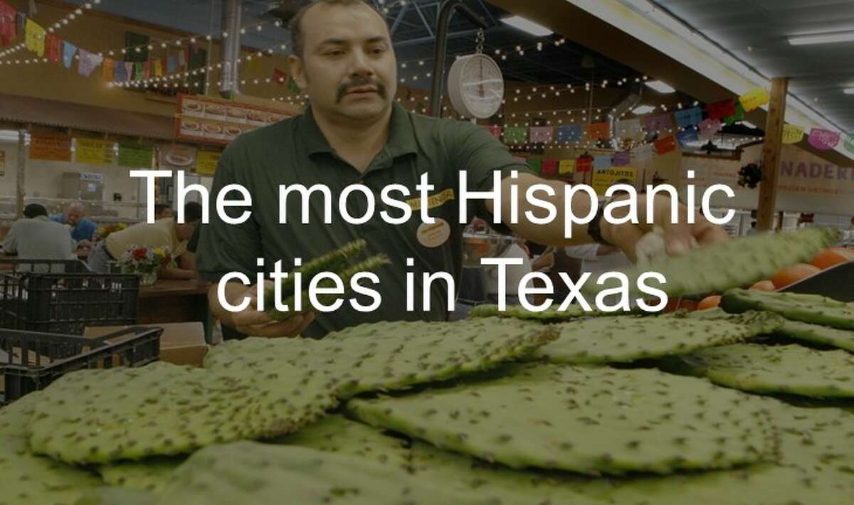 The most Hispanic cities in Texas 