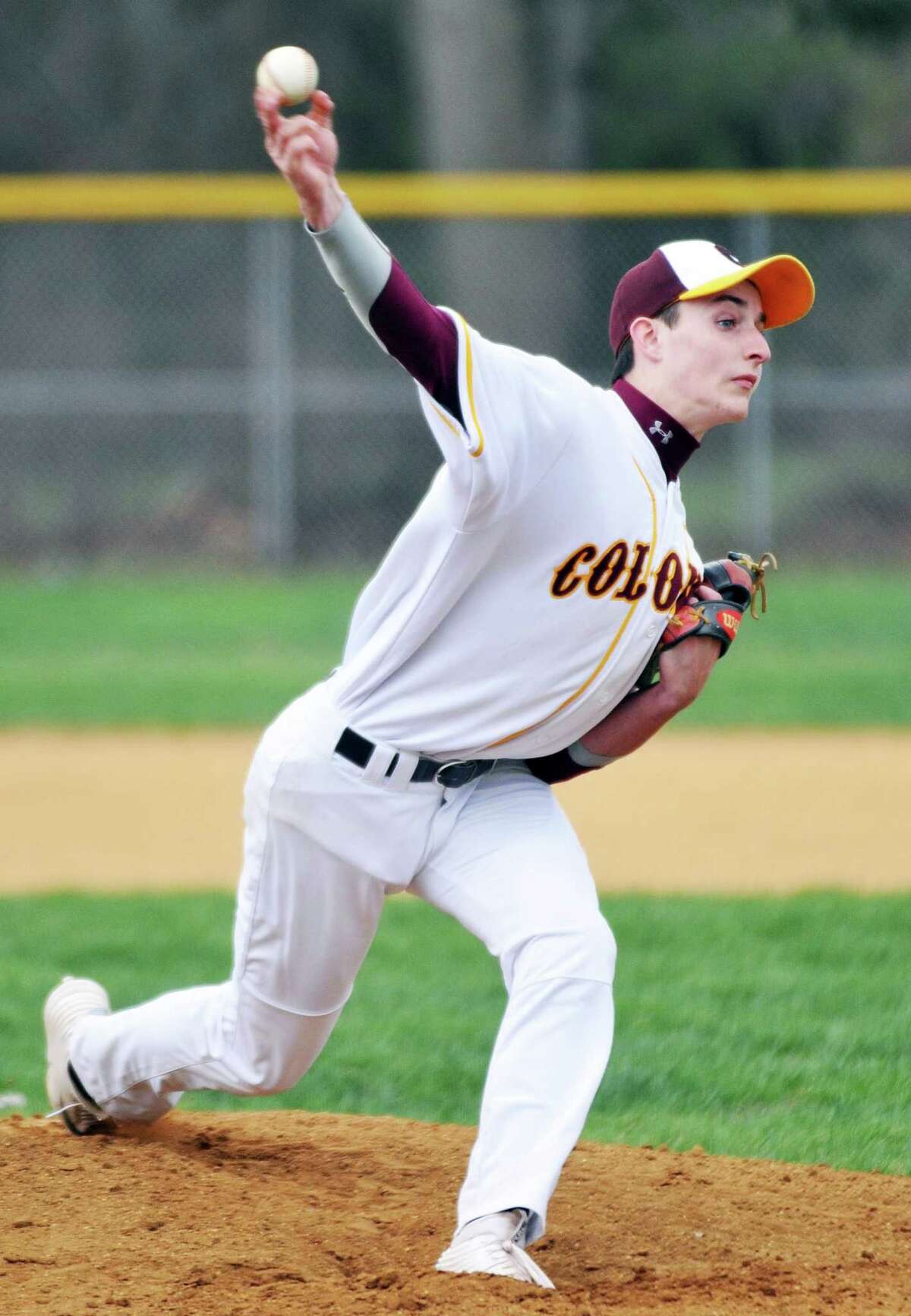 Ryan Lambert, Sr., P, Colonie: The 2016 Suburban Council Pitcher of the Year garnered a Times Union first-team nod after going 7-1 with a 1.68 earned-run average in 2016. The right-hander is headed to Binghamton University. (Brittany Gregory / Special to the Times Union)