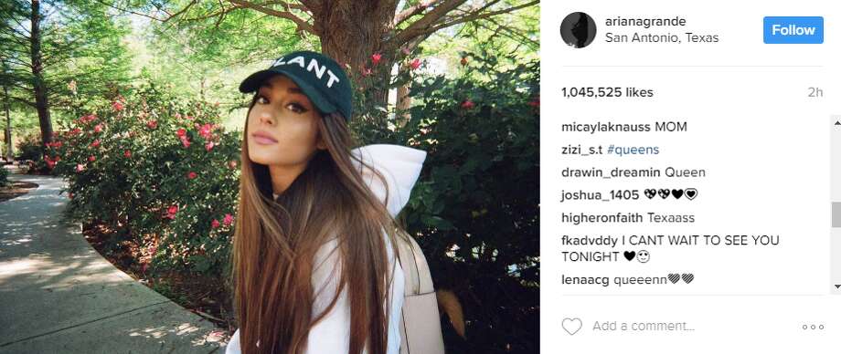 ariana grande baseball cap