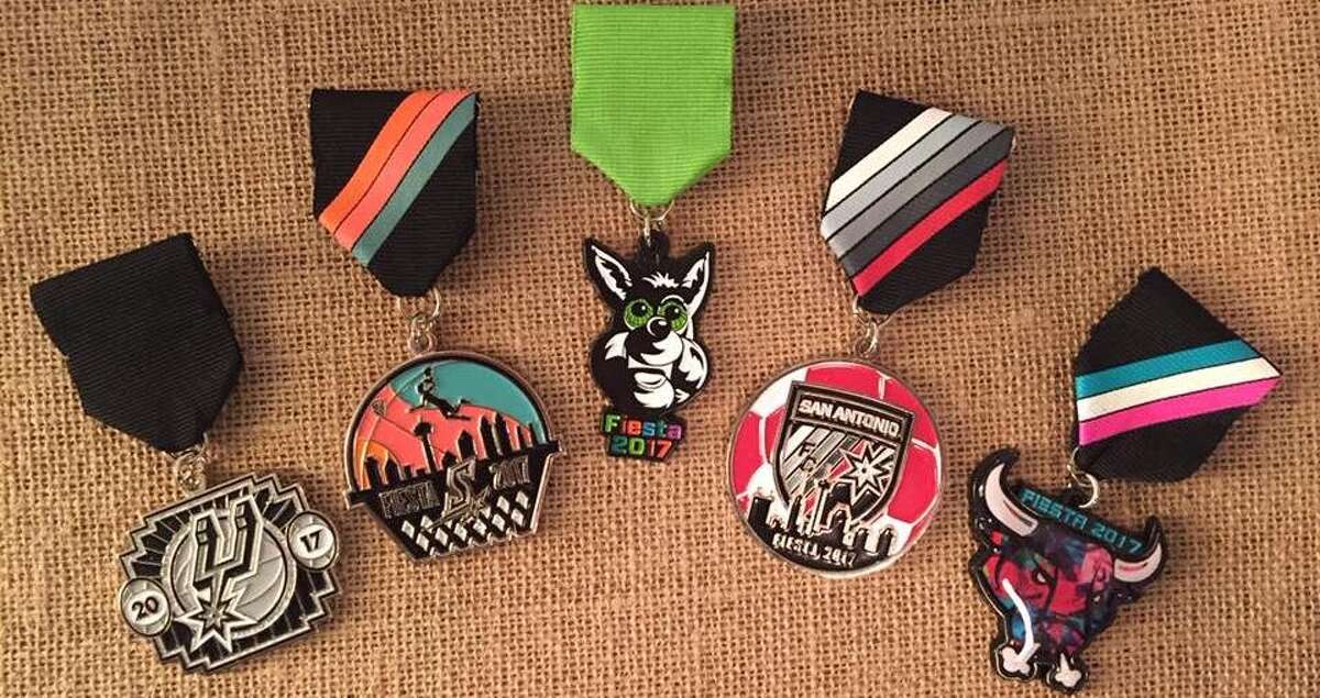 Catching an Uber downtown on Friday might win you exclusive San Antonio Spurs Fiesta medals, straight out of the Coyote's furry hand.