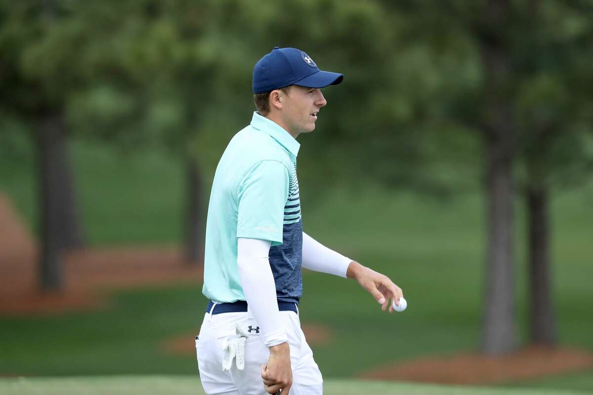 AUGUSTA, GA - APRIL 06: Jordan Spieth of the United States walks across the seventh green during the first round of the 2017 Masters Tournament at Augusta National Golf Club on April 6, 2017 in Augusta, Georgia. (Photo by Rob Carr/Getty Images)