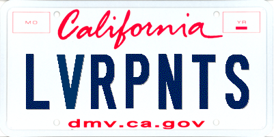 KK's - LV license plates are flying out the doors! Snag yourself