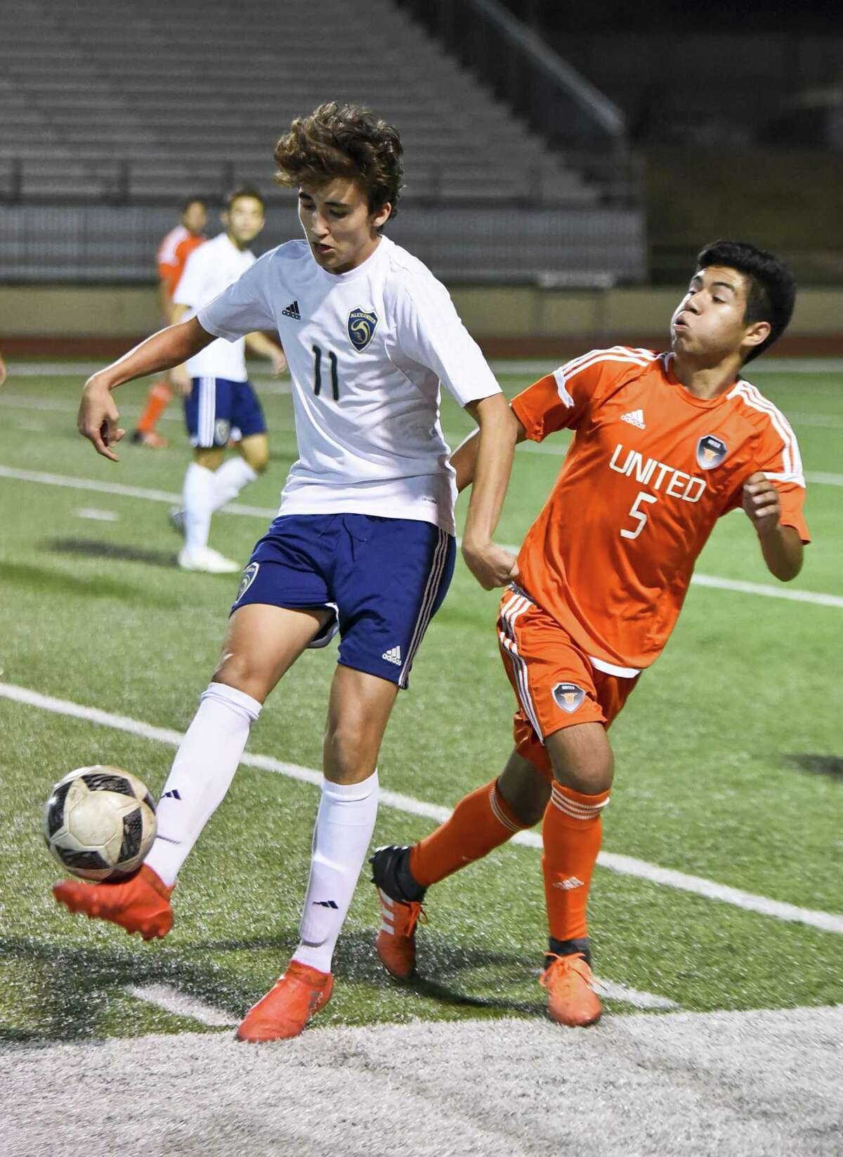 Alexander’s Max De Leon was named District 29-6A’s Most Valuable Player. He helped the Bulldogs finish runner-up in the district and claim their first bi-district championship since 2009.