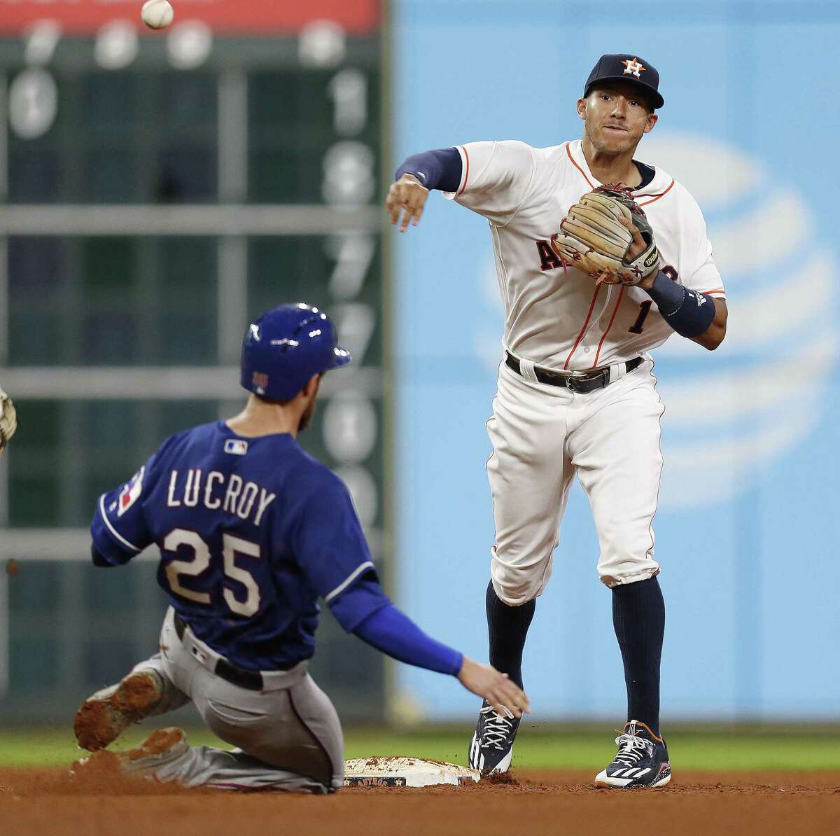 Shortstop Carlos Correa is looking for a breakout season as the young Astros are atop the AL West projections along with Texas as each team vies for a World Series title in 2017.