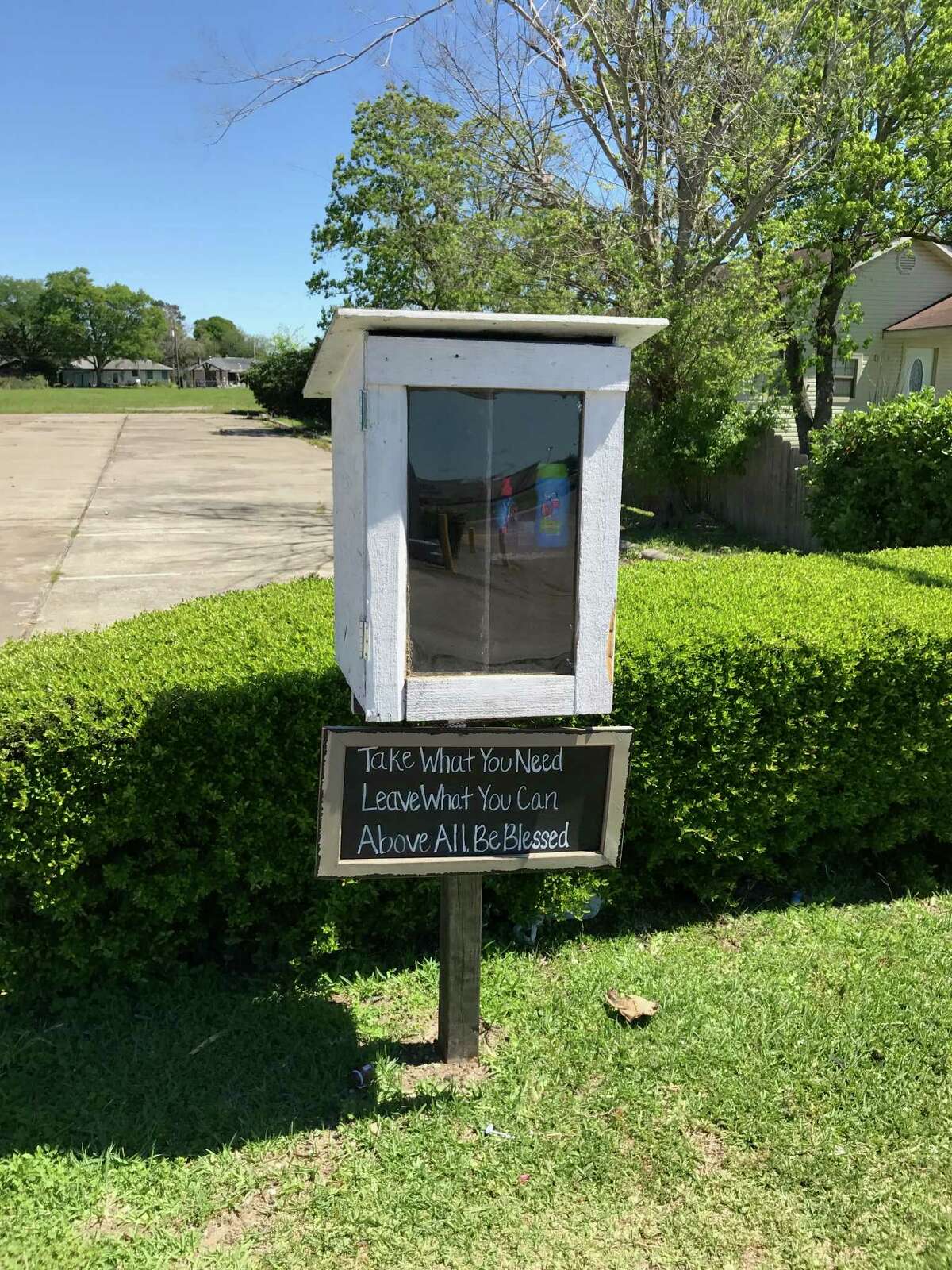 Albert Clavijo recently installed a second blessing box after the first one that he set up in December became so popular.