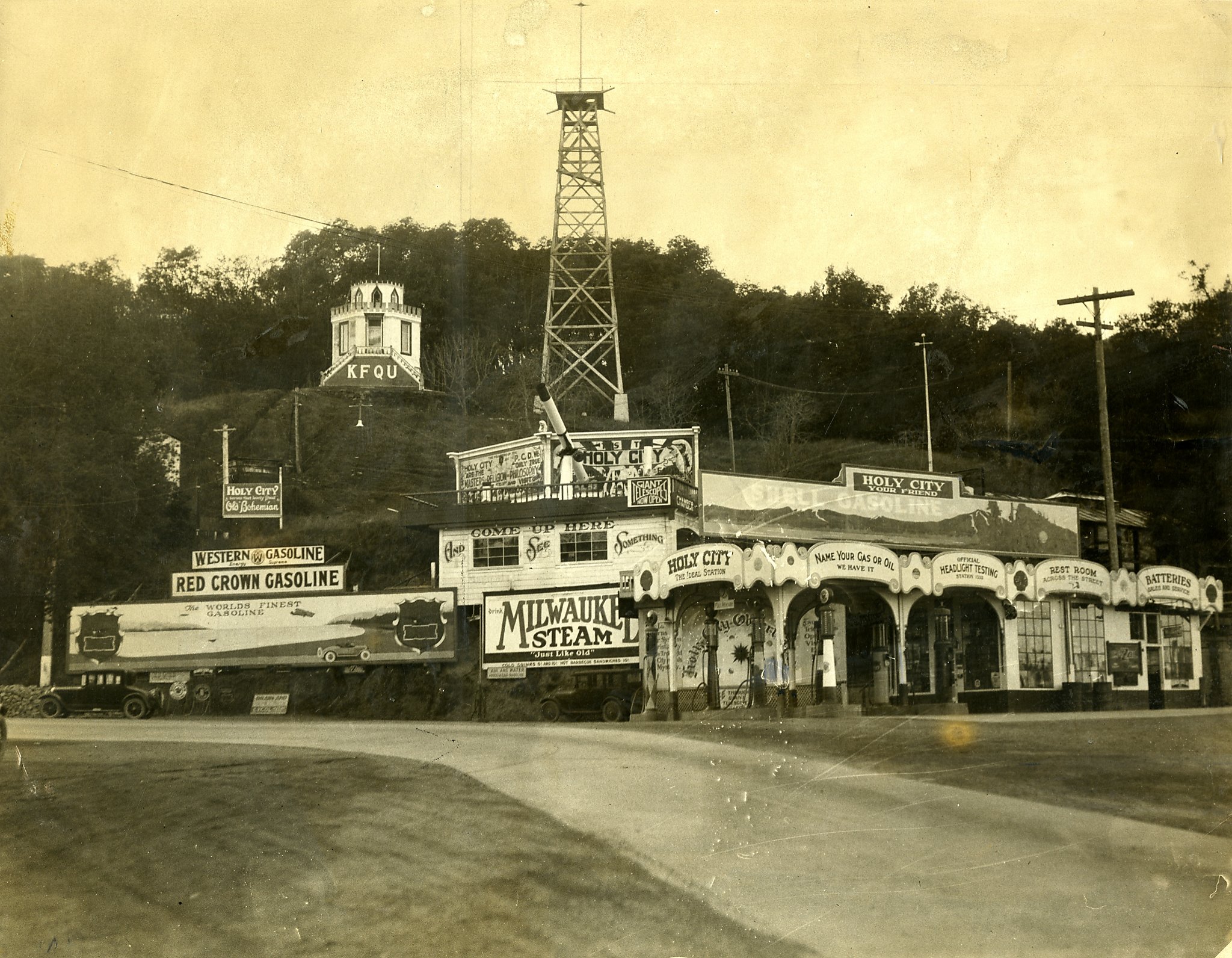 Historic photos of Holy City a cult compound in the Santa Cruz