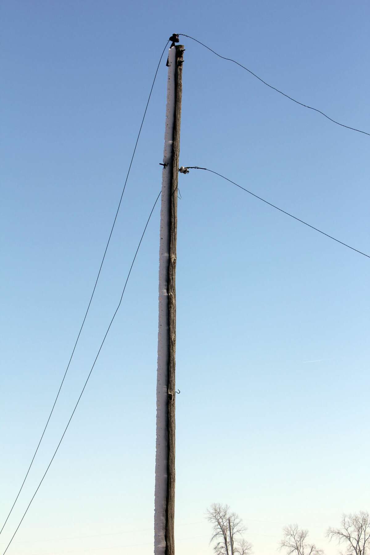 Numerous power lines down near Filion