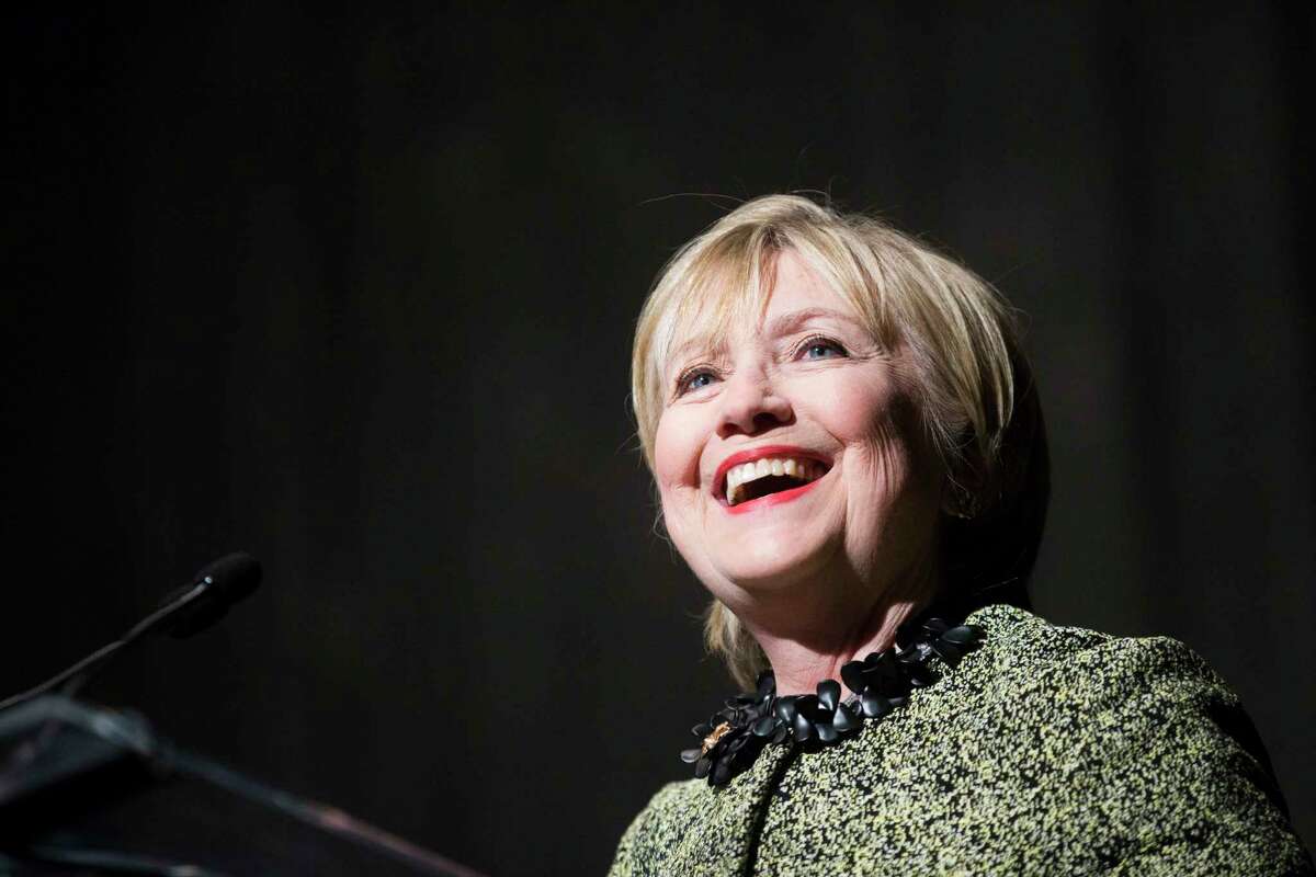 Hillary Clinton, addressing a Texas political group in Houston on Friday, said any future U.S. action taken against Syria needs to be 'consistent with our values.'