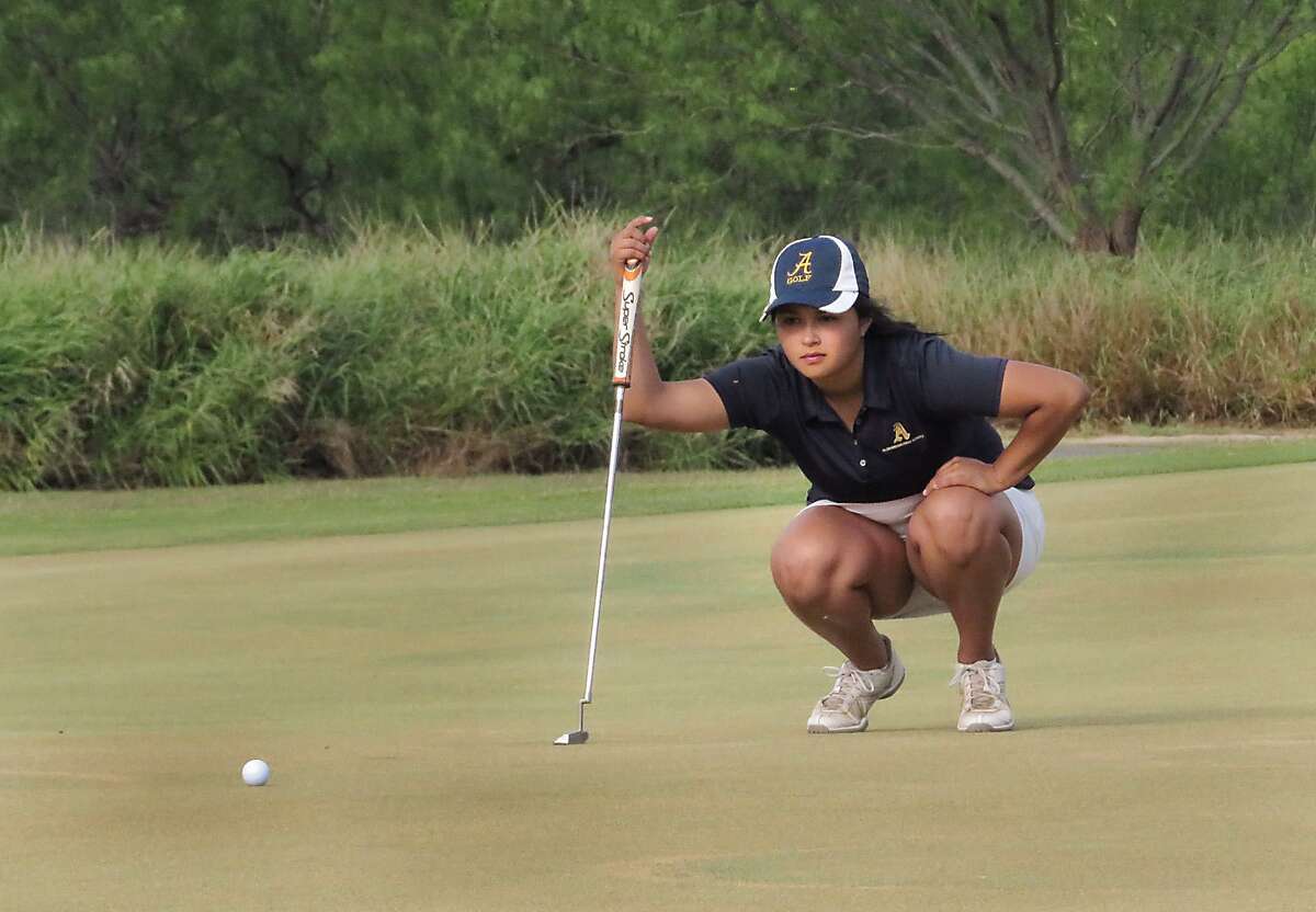 Monica Rangel and the Alexander girls’ golf team beat out United by one stroke to advance to the regional tournament later this month in San Antonio. Rangel was on the All-District team along with teammates Paola Morales and Lyndsey Lepovitz.