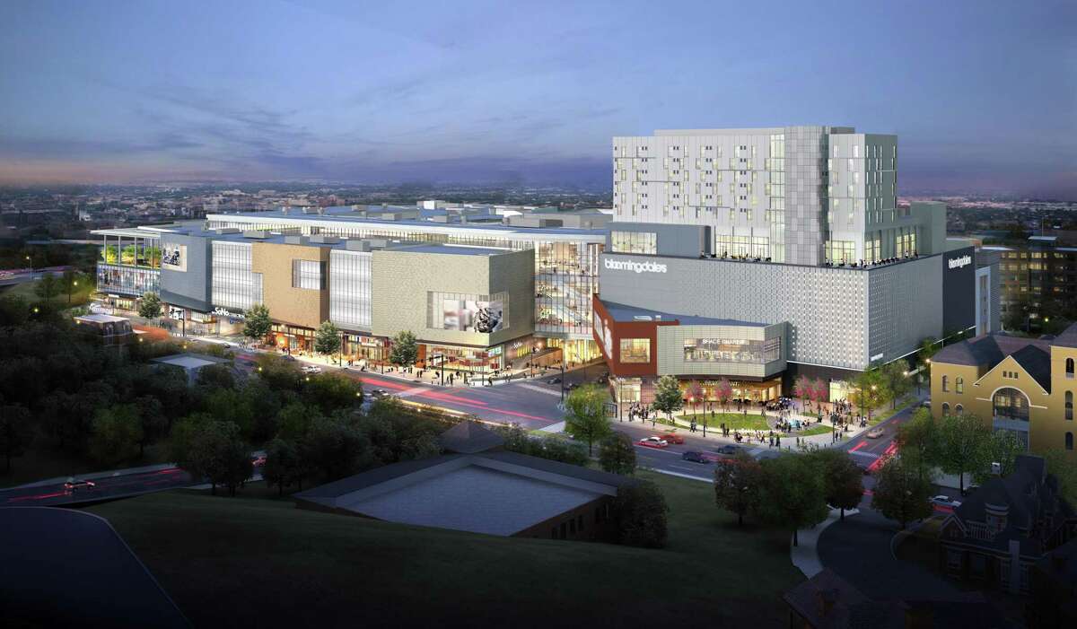 The facade of the proposed Bloomingdale's at The SoNo Collection in Norwalk.