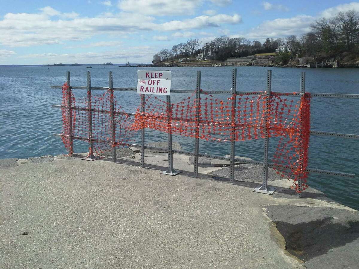 The pier at Steamboat Road is falling apart. Although the BET approved spending $600,000 to repair it, critics said upgrading it would attract more fishermen and create a hazard for the boats nearby.