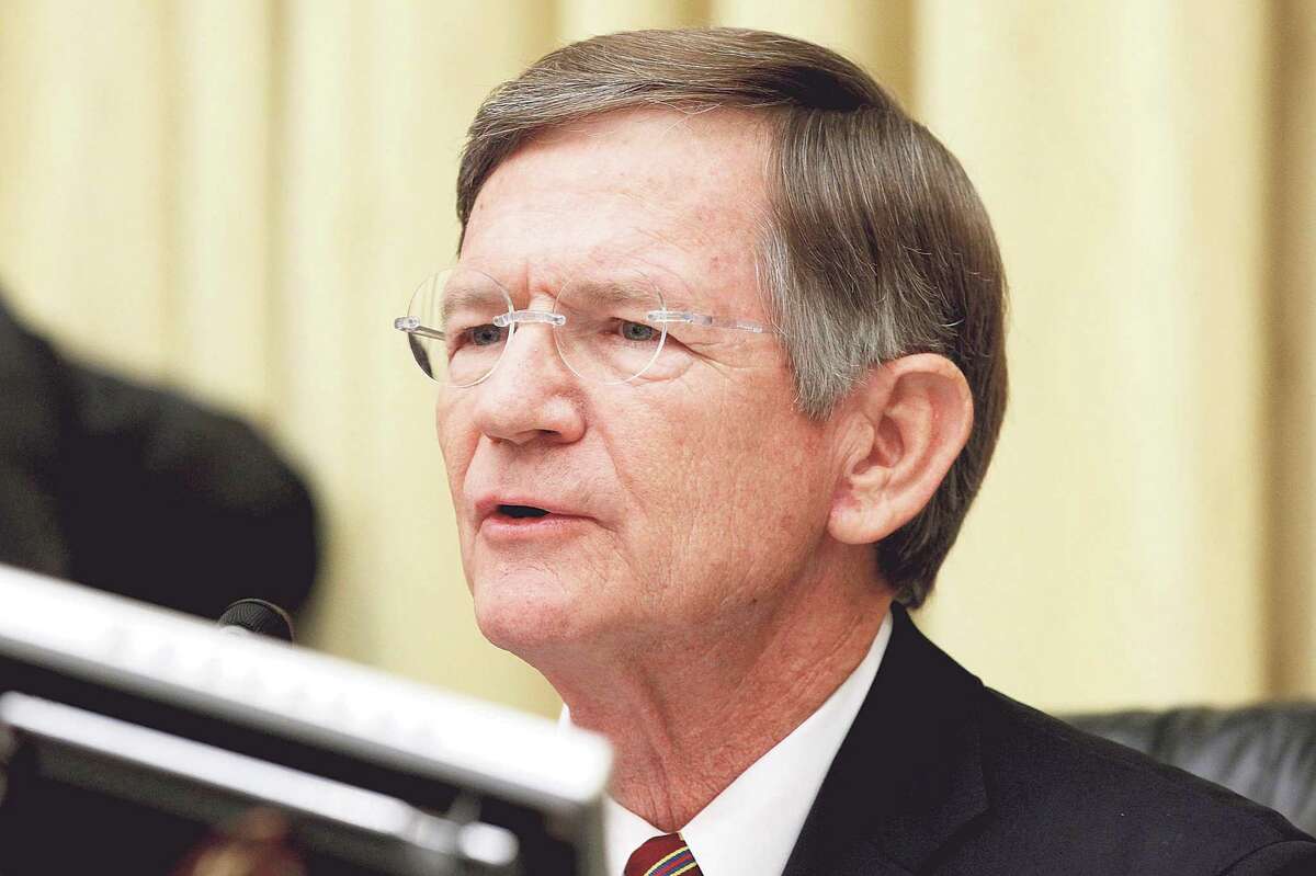 FILE - In this June 7, 2012 file photo, House Science Committee Chairman Rep. Lamar Smith, R-Texas speaks on Capitol Hill in Washington. Escalating a political fight over global warming, Smith issued subpoenas Wednesday, July 13, 2016, to two Democratic state attorneys general, seeking records about their investigation into whether Exxon Mobil misled investors about global warming. (AP Photo/Charles Dharapak, File)