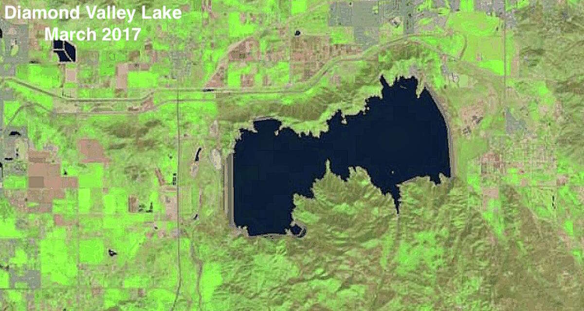 See California reservoirs fill up in these beforeandafter images