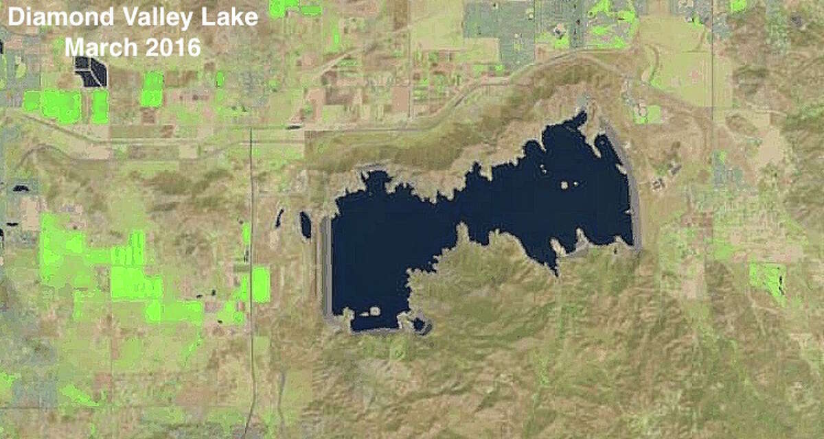 See California reservoirs fill up in these beforeandafter images