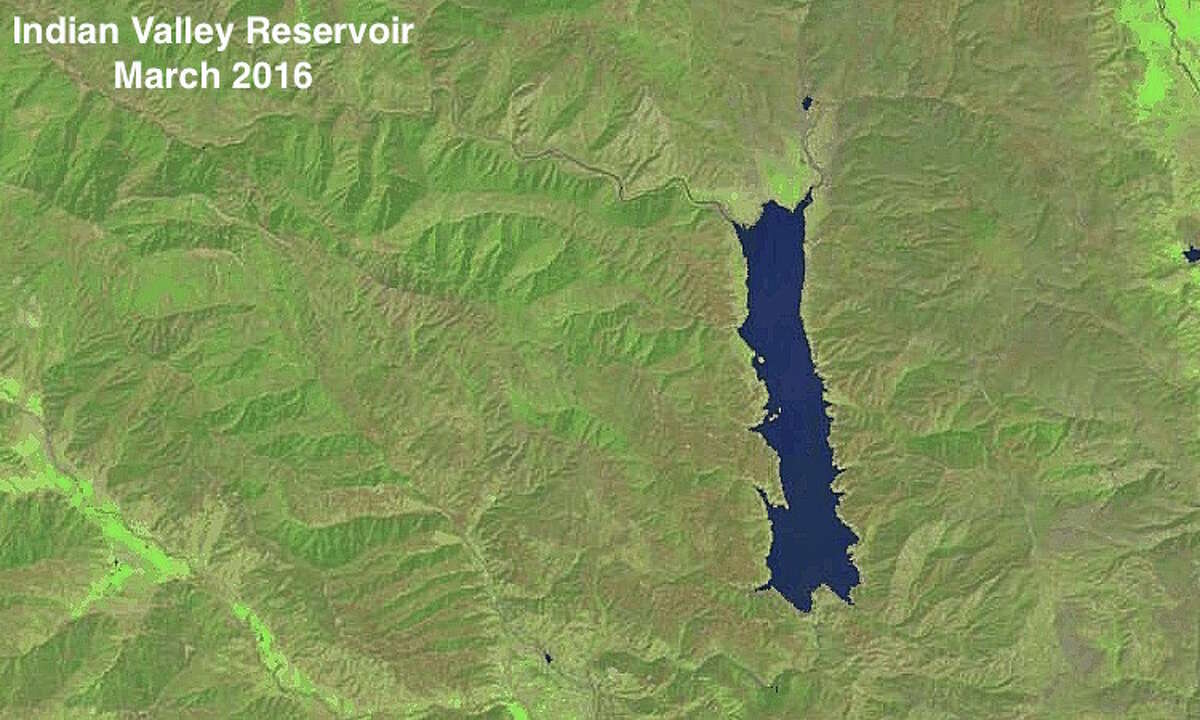See California reservoirs fill up in these beforeandafter images