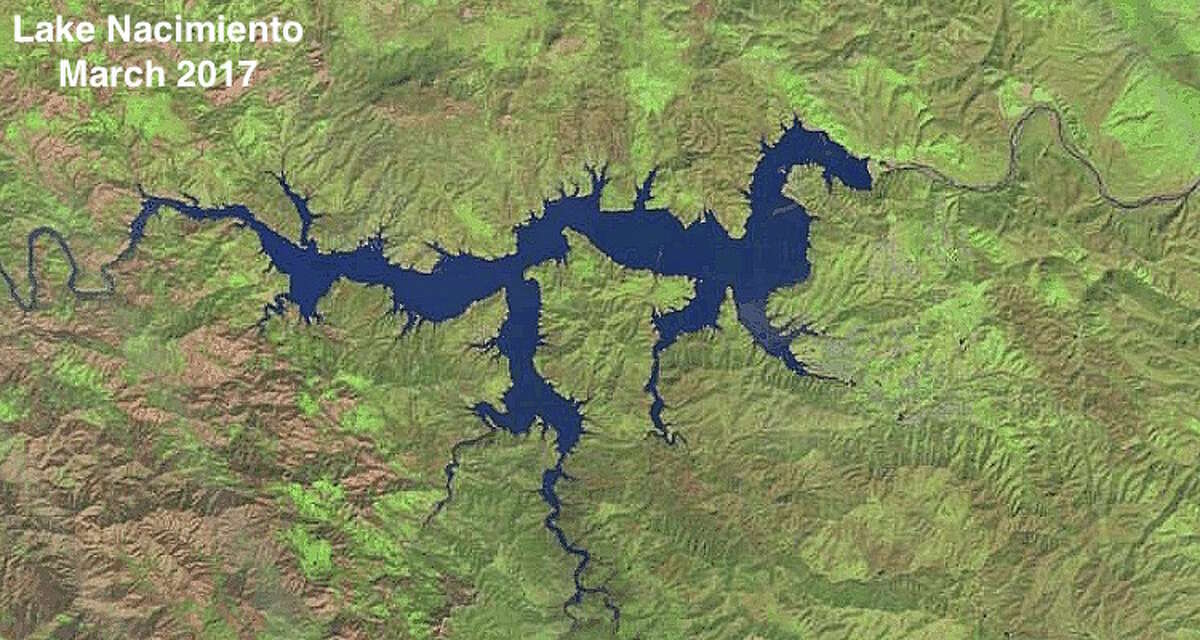 See California reservoirs fill up in these beforeandafter images