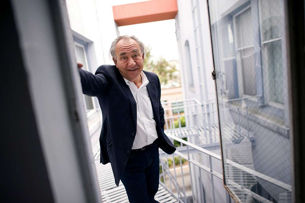 Political comedian William Durst poses for portraits at his office on Van Ness in San Francisco, CA, November 8th, 2012.