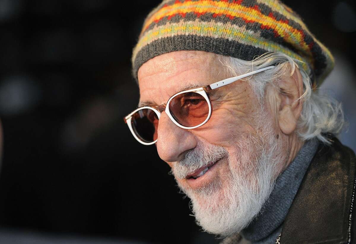 Rock and Roll Hall of Fame inductee Lou Adler is interviewed following a news conference to announce the 2013 inductees, Tuesday, Dec. 11, 2012, in Los Angeles. The 28th Annual Rock and Roll Hall of Fame Induction Ceremony will be held at the Nokia Theatre L.A. Live in Los Angeles on April 18, 2013. (Photo by Chris Pizzello/Invision/AP)
