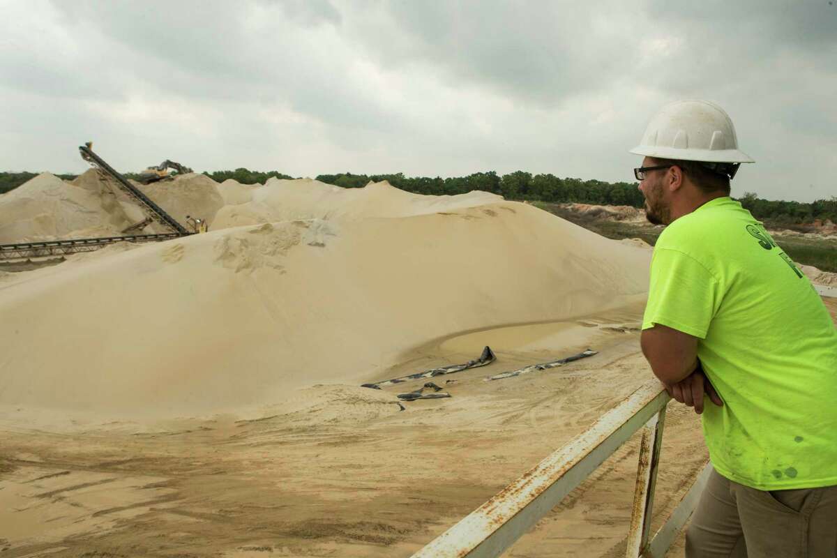 Mining for sand in the booming frac sand business