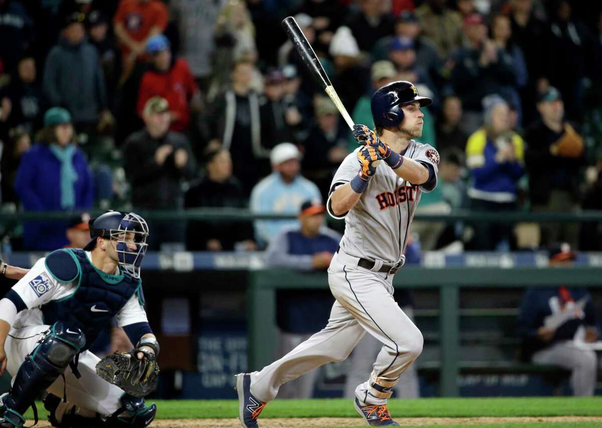 Astros' A.J. Hinch: Josh Reddick came to right place for advice