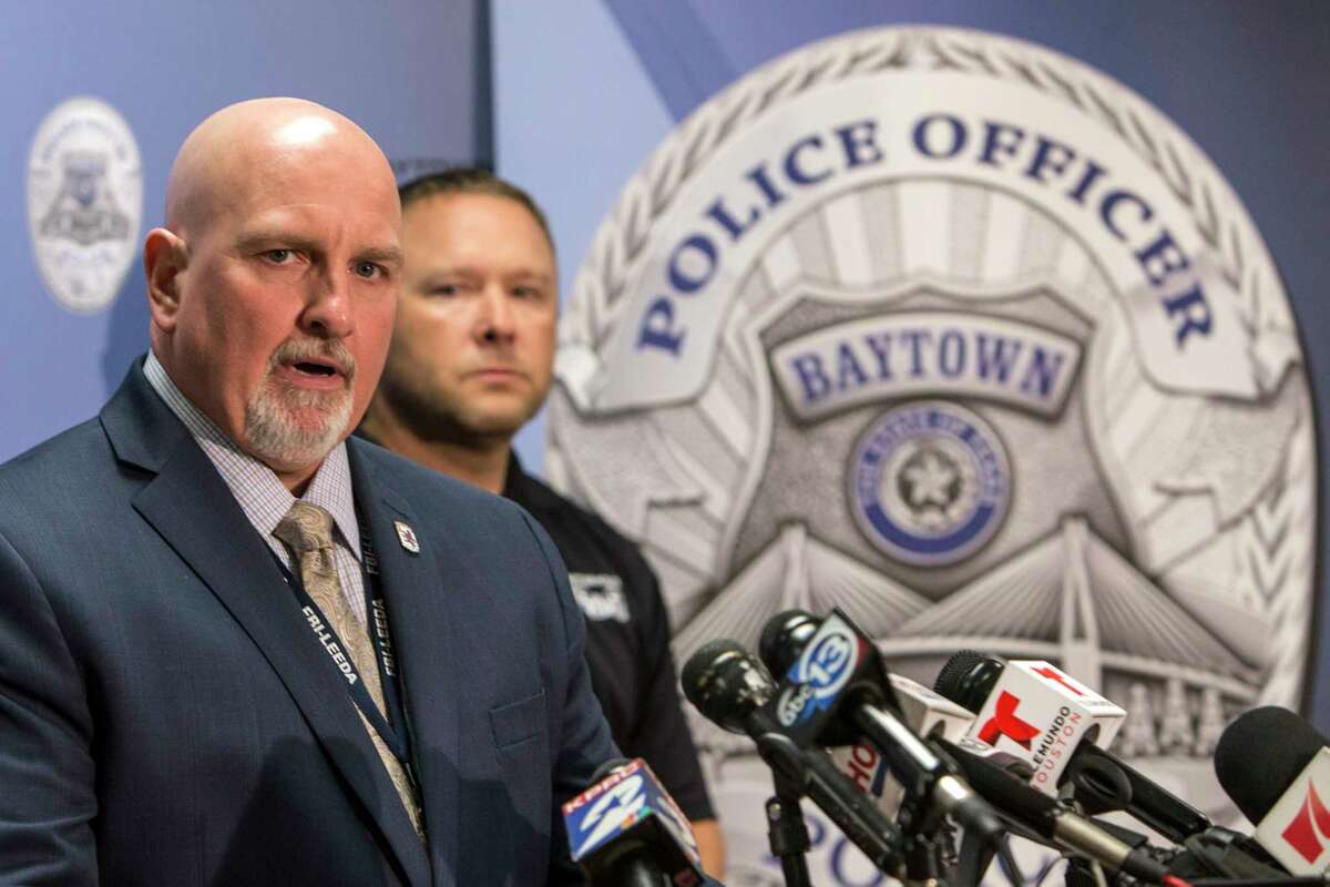 Baytown police Lt. Steve Dorris on Monday identified the suspect and announced his suicide.