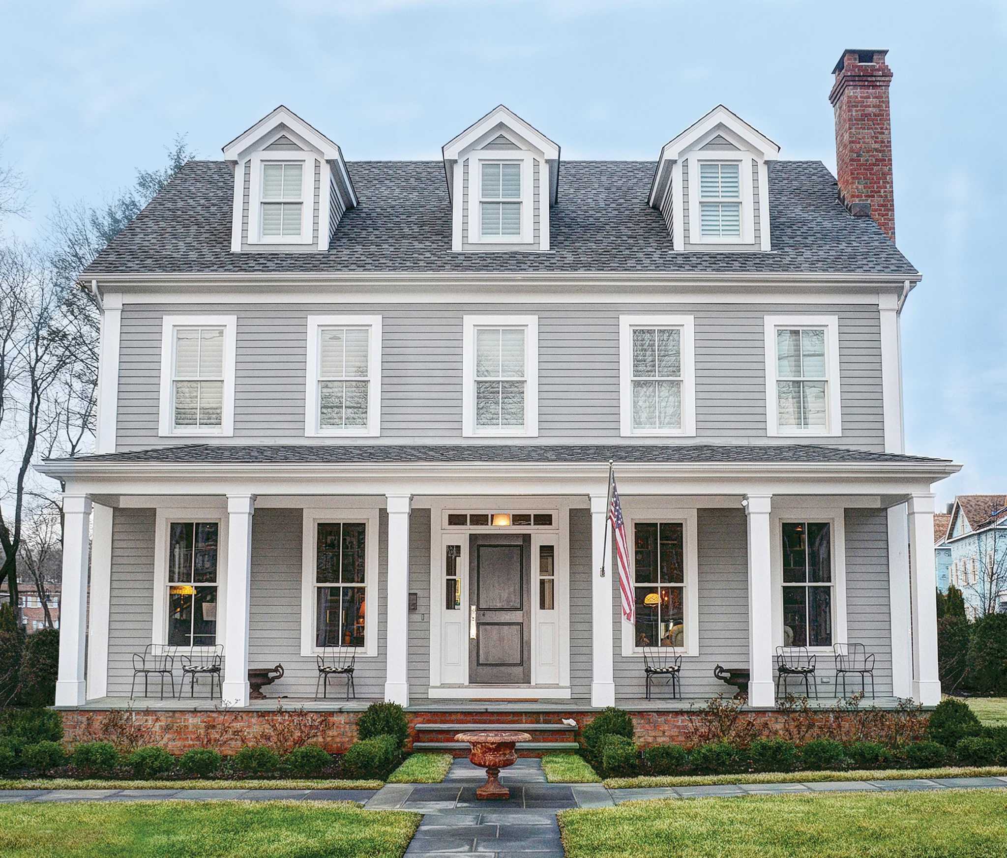 On the Market New Canaan 2013 build has a classic colonial appearance