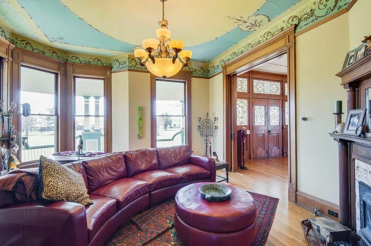 Exquisite Victorian details flood this Texas home up for sale in Dublin. While you wouldn't expect to see this home in the Lone Star State countryside, it's got features of Texas culture including 18 acres to explore, a 2-story horse barn and a greenhouse.