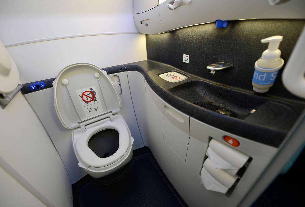 United passenger befouled the bathrooms so badly the plane had to land - January 5 A flight from Chicago to Hong Kong was forced to make an emergency landing in Alaska after a man smeared feces all over some of the plane's bathrooms. The man also allegedly tried to cram a shirt down a toilet. FULL STORY