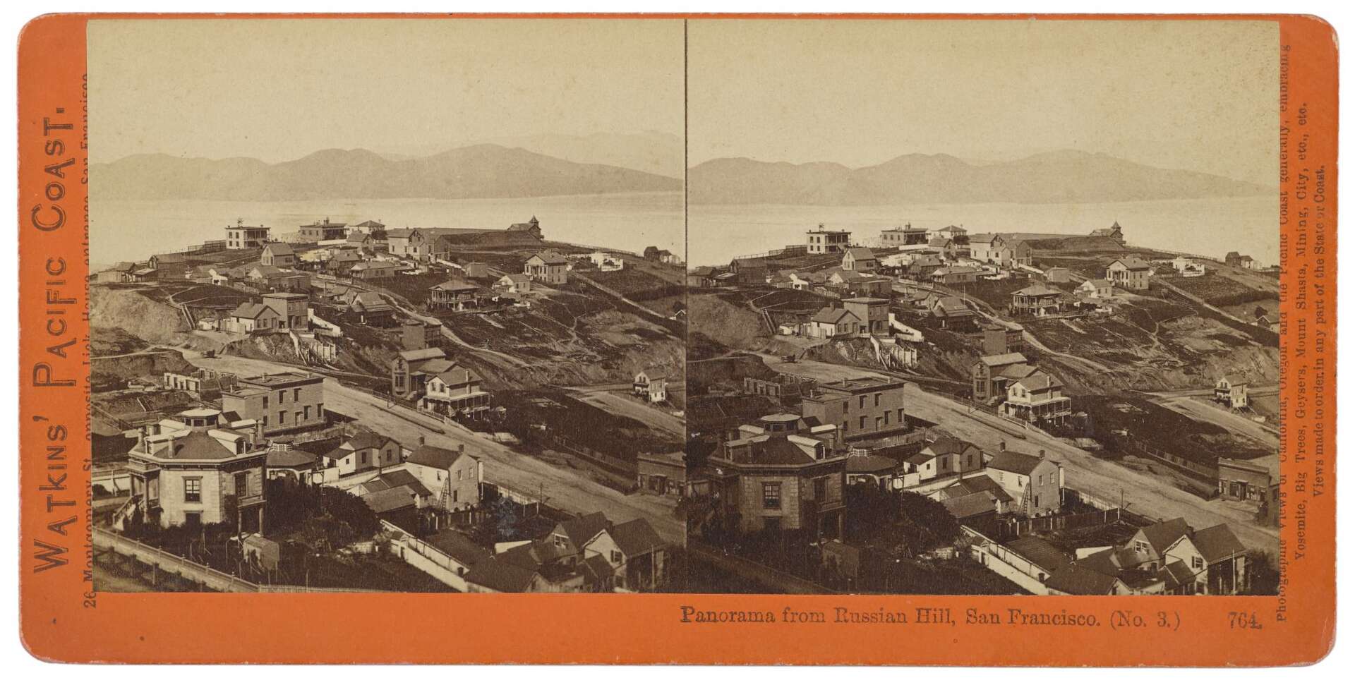 Stereograph cards from mid-1800s San Francisco show landmarks that no  longer exist