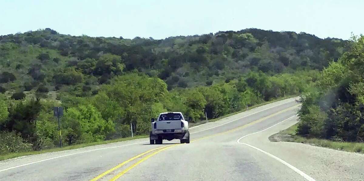 The cellphone video taken by Thania Sanchez shows Jack Young’s Dodge pickup crossing both the double yellow center stripes, as well as the white line on the right of the road.