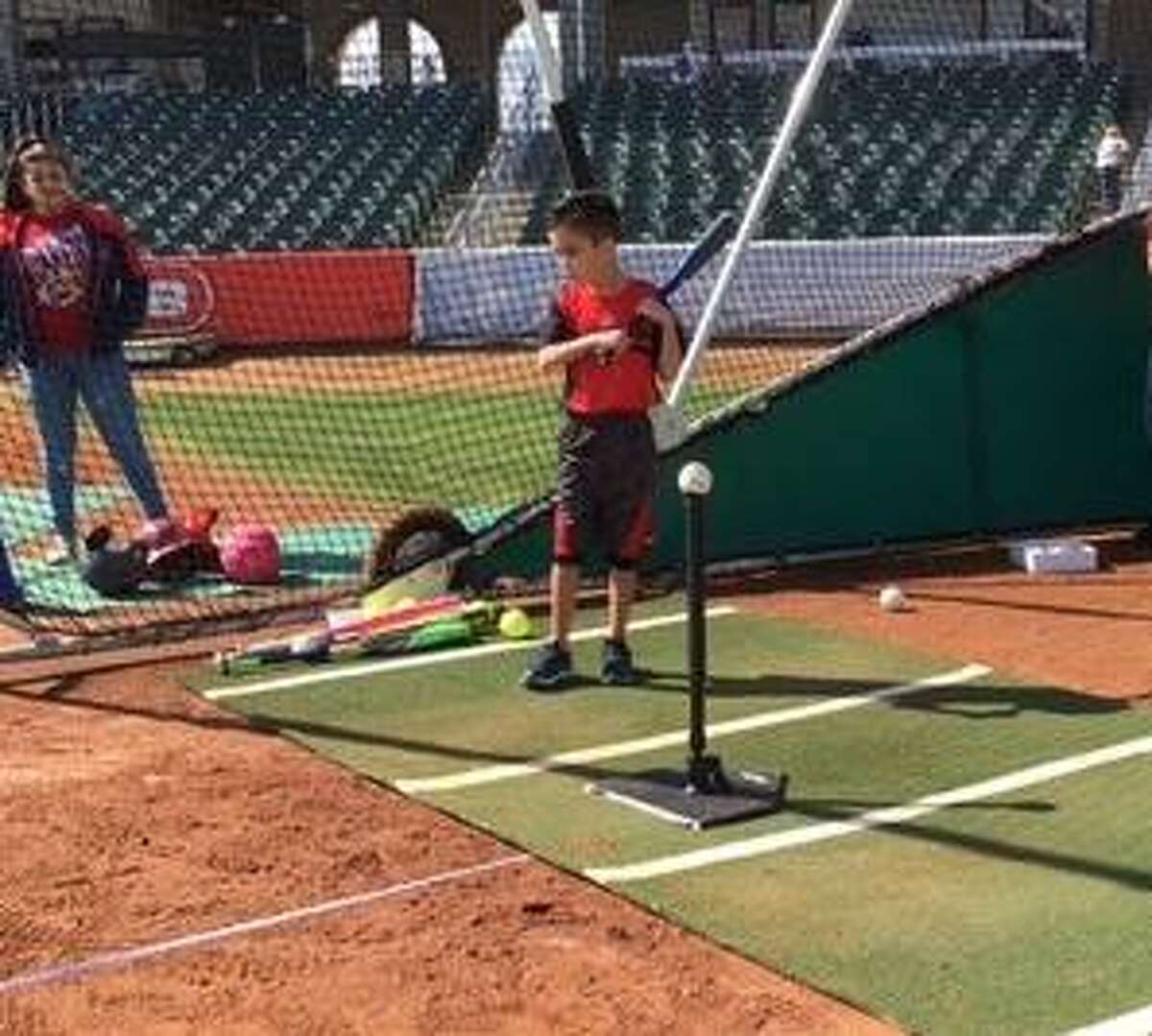 Locals competed in the MLB Pitch, Hit & Run Competition on Saturday at Uni-Trade Stadium looking to advance to the sectional competition in Corpus Christi on May 20.