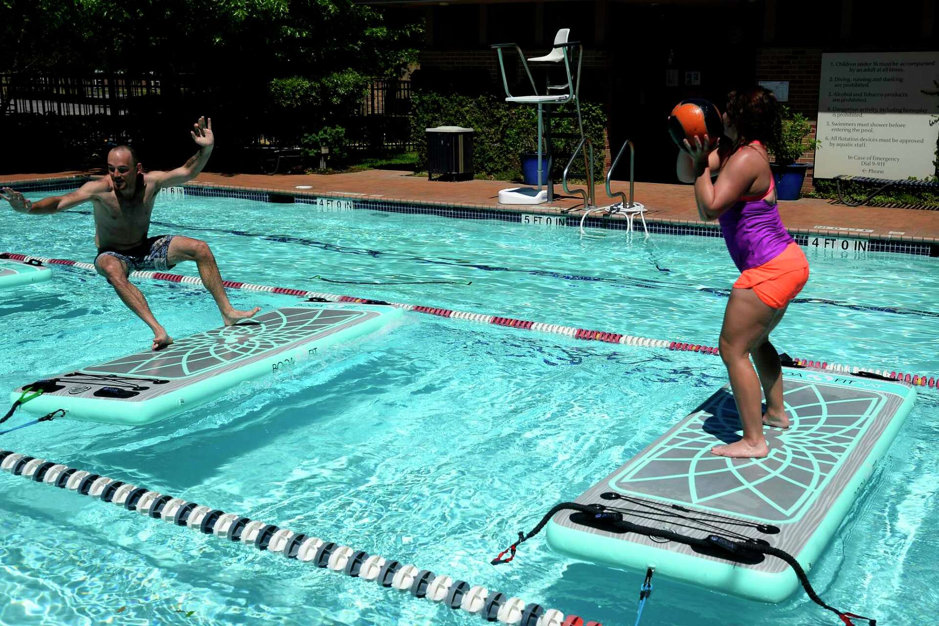 Wellness Center takes work-outs to the water