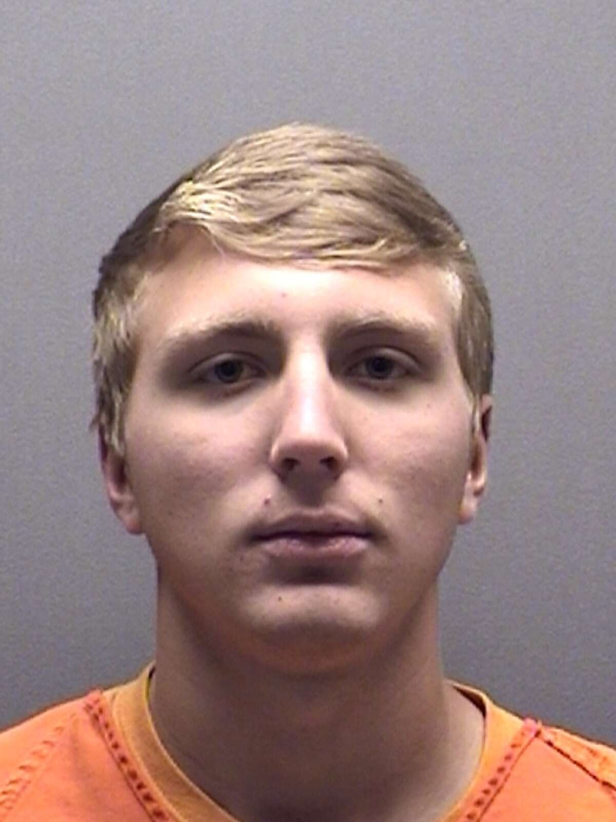 John Rutowski, 18, was arrested for sexual assault in a hazing scandal out of La Vernia, Texas involving members of the high school football, basketball and baseball teams.
