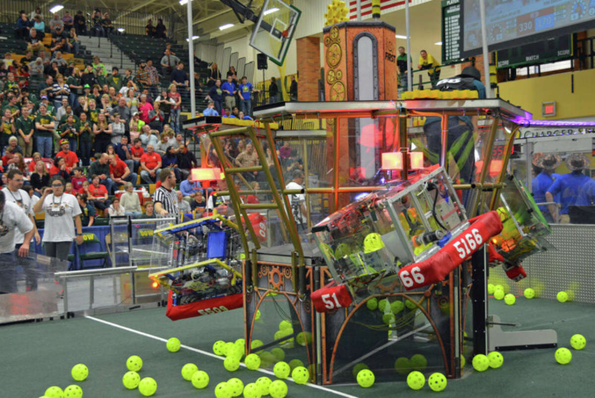 Several local high school teams, including Midland schools, are headed to the Michigan FIRST Robotics Championship this week. (Photo provided)