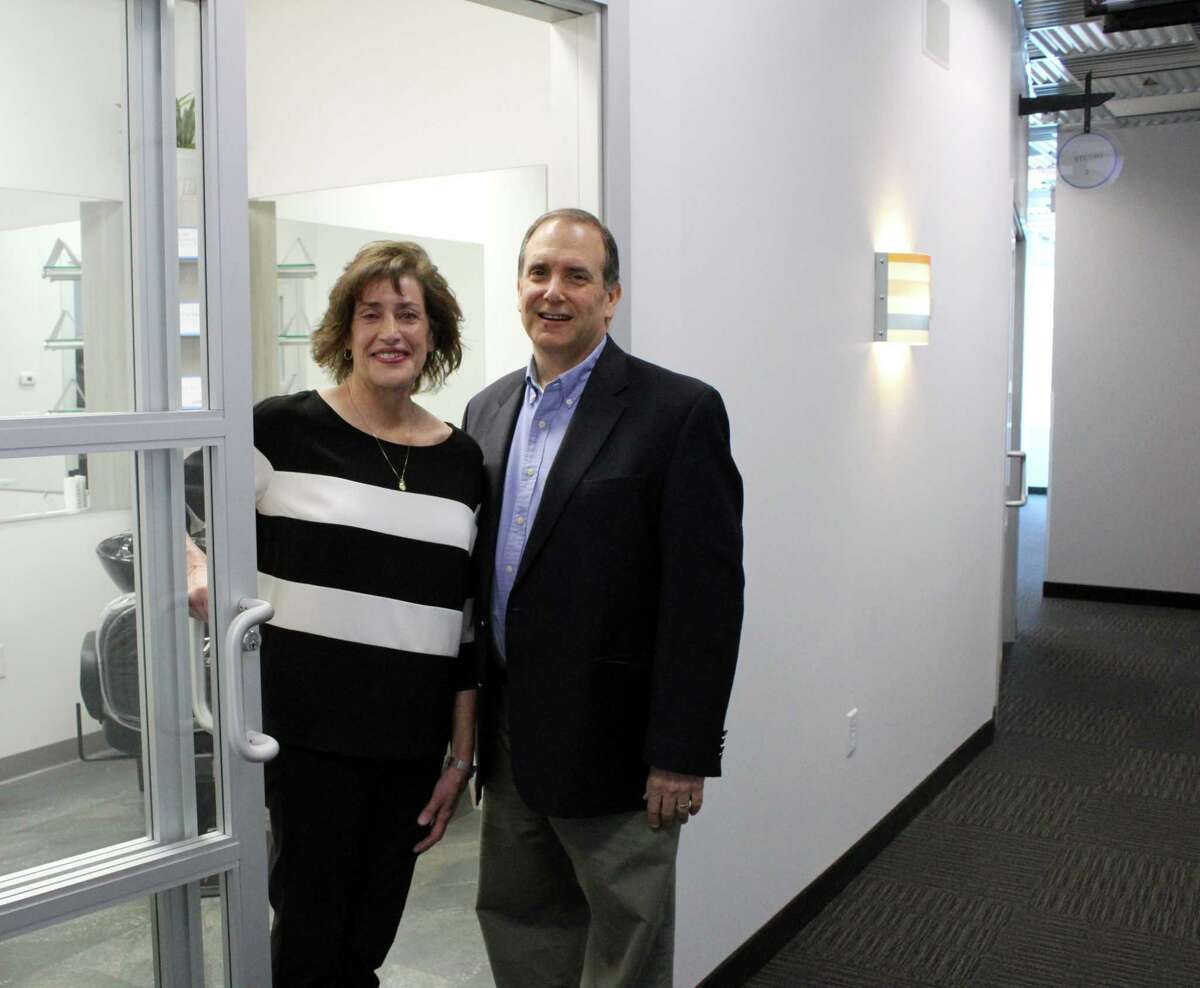 Westport couple, Holly and Rich Bobrow, opened their second Sola Salons Studio in Wilton at 5 River Road.