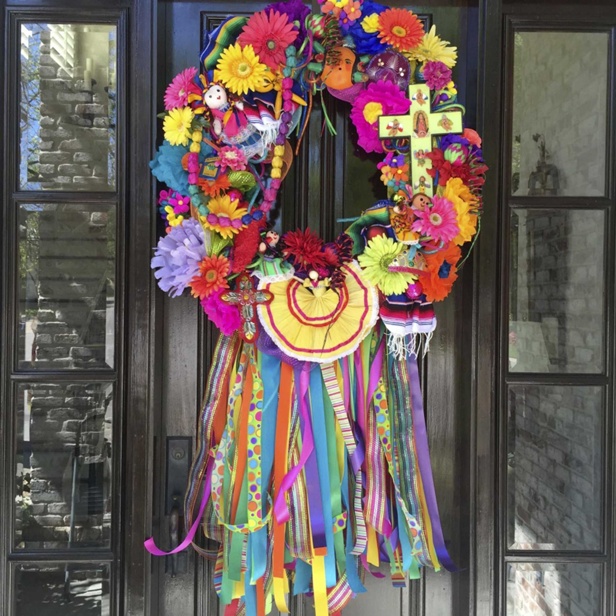 Vibrant Fiesta Wreath