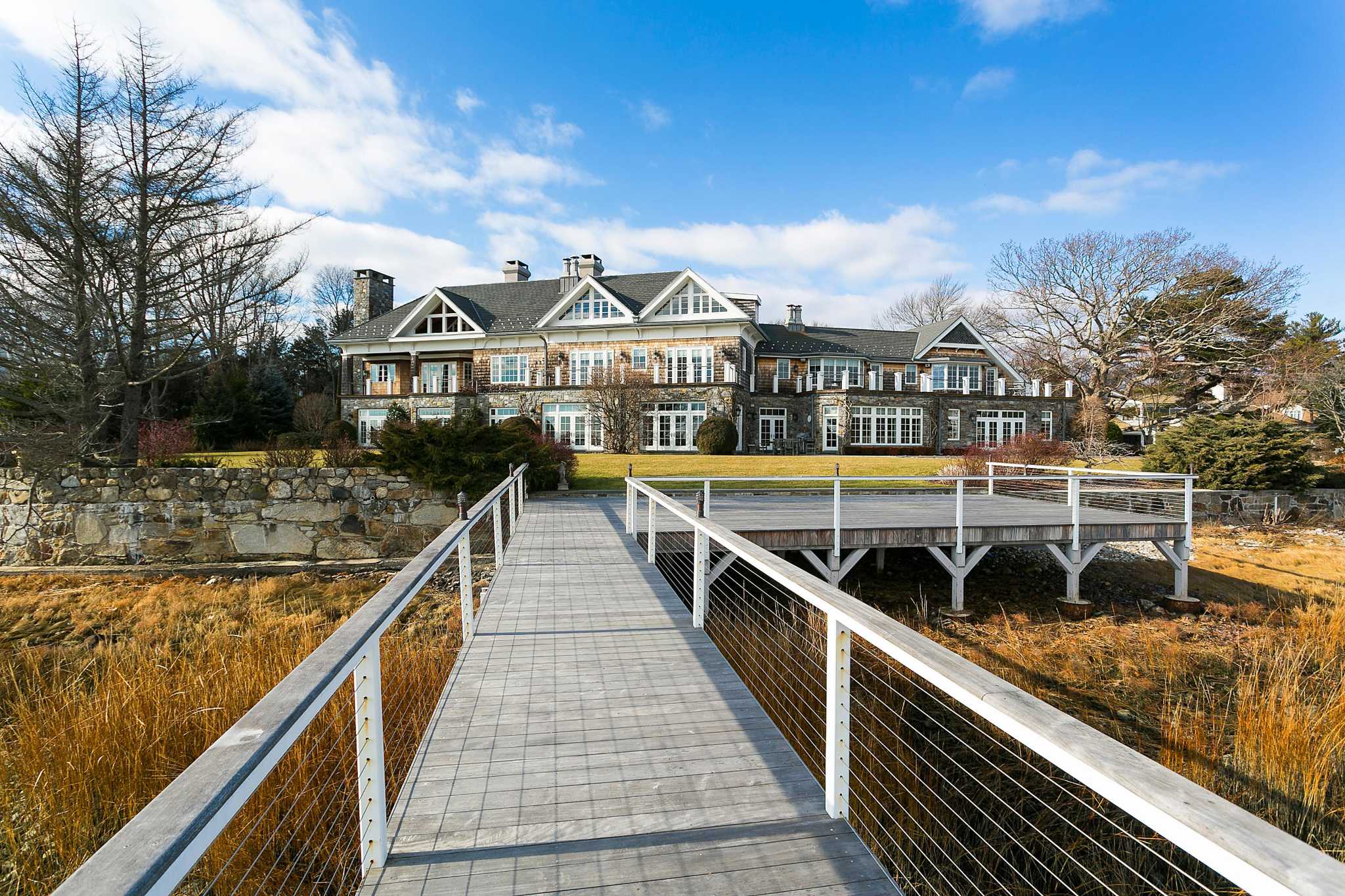 On the Market Stunning, gated waterfront house hits Westport market