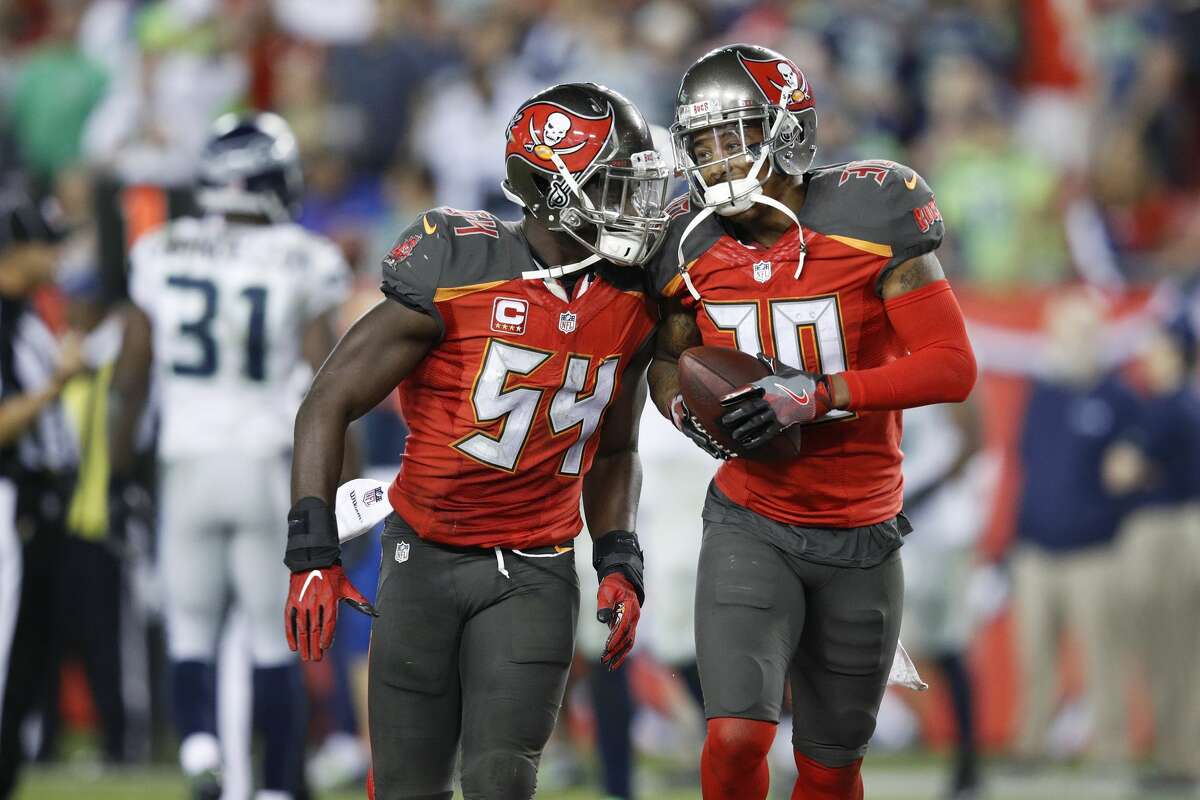 31. Tampa Bay Buccaneers Overhauls aren't always a good idea. You have to give credit to the Bucs for trying something new with their 2014 redesign, but it's tough on the eyeballs.