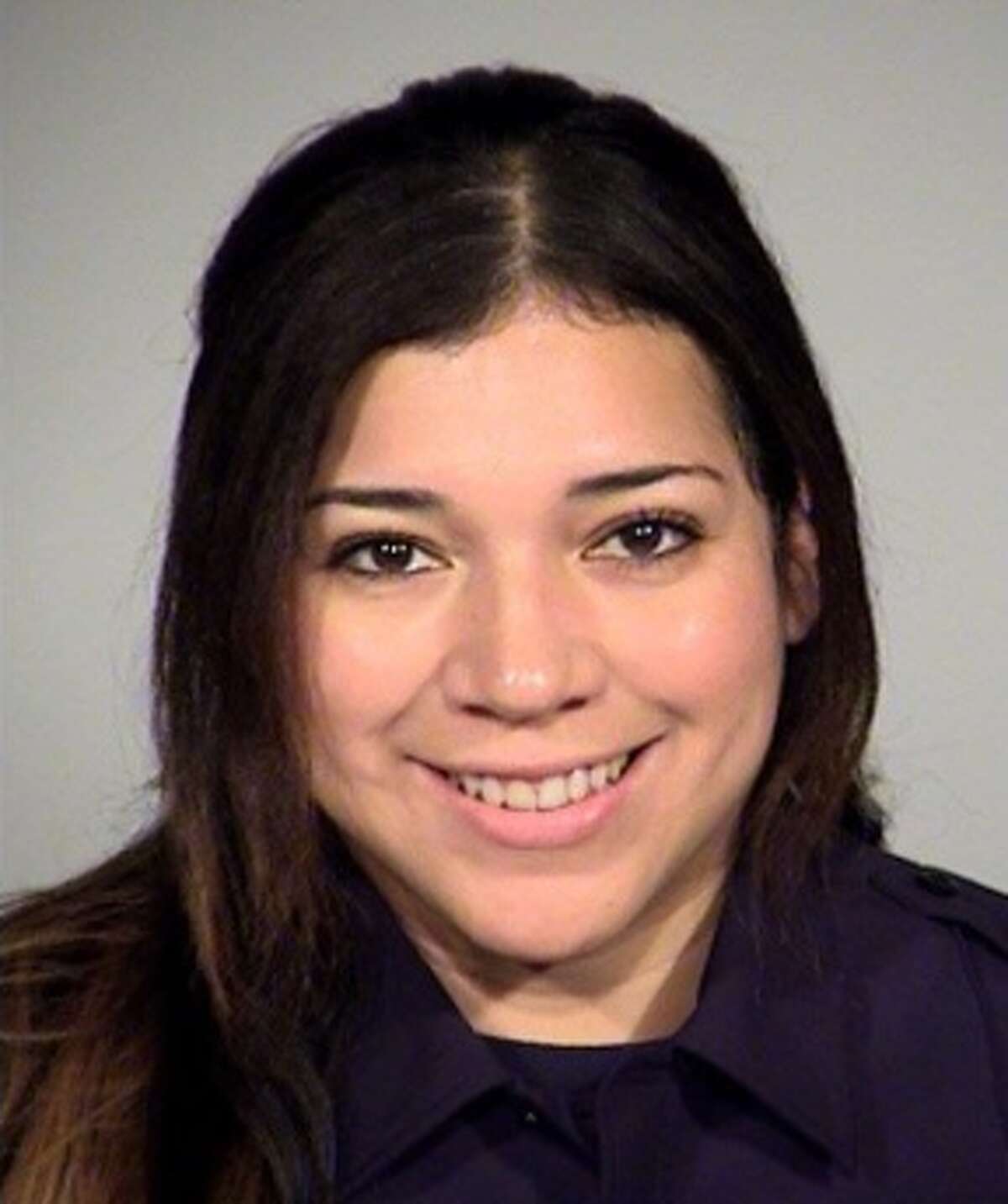 Gena Rodriguez, an 11-year veteran assigned to West Patrol, faces a charge of drunken driving with a child under the age of 15 in the car, a state felony. She remains in the Bexar County Jail on an $8,000 bond.