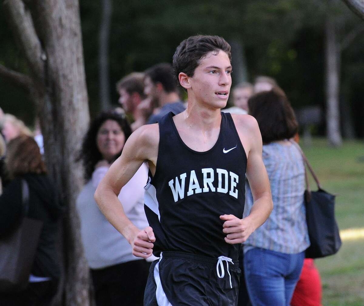 Warde’s Will Brisman, who won the 3,200-meter races in the FCIAC indoor championship, the Class LL meet and the State Open meet and finished second by one second in the New England Interscholastic Indoor Track and Field championships, is ready to led the Mustangs to outdoor success.