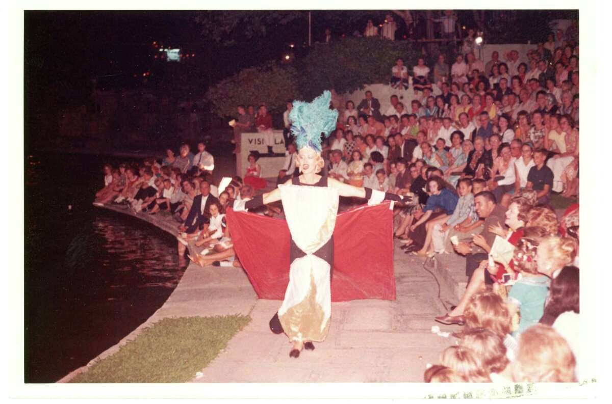 A 1964 duchess in a Cornyation production at the Arneson River Theatre.