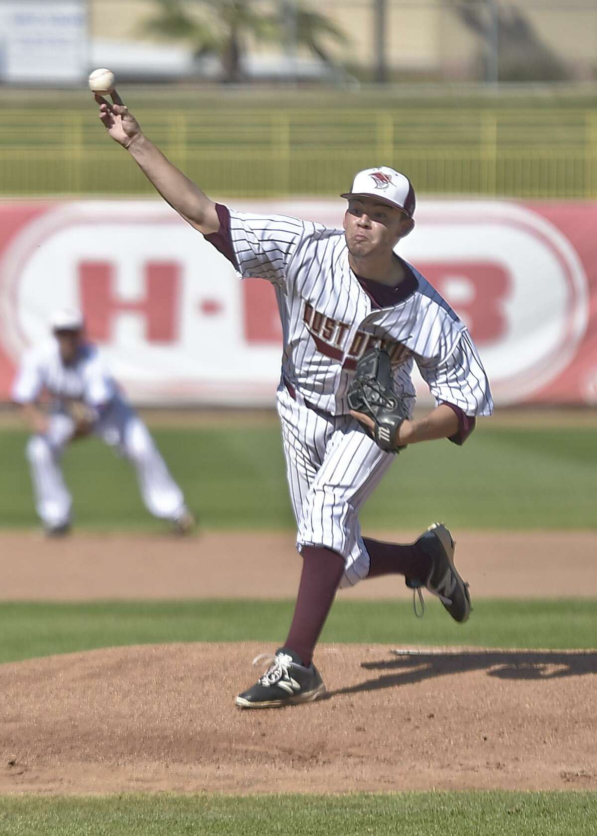 TAMIU pitcher Osvaldo Raya was named the Division II HERO Pitcher of the Week by HERO Sports Friday. The Dustdevils lost a pair of games Friday at No. 12 Angelo State.