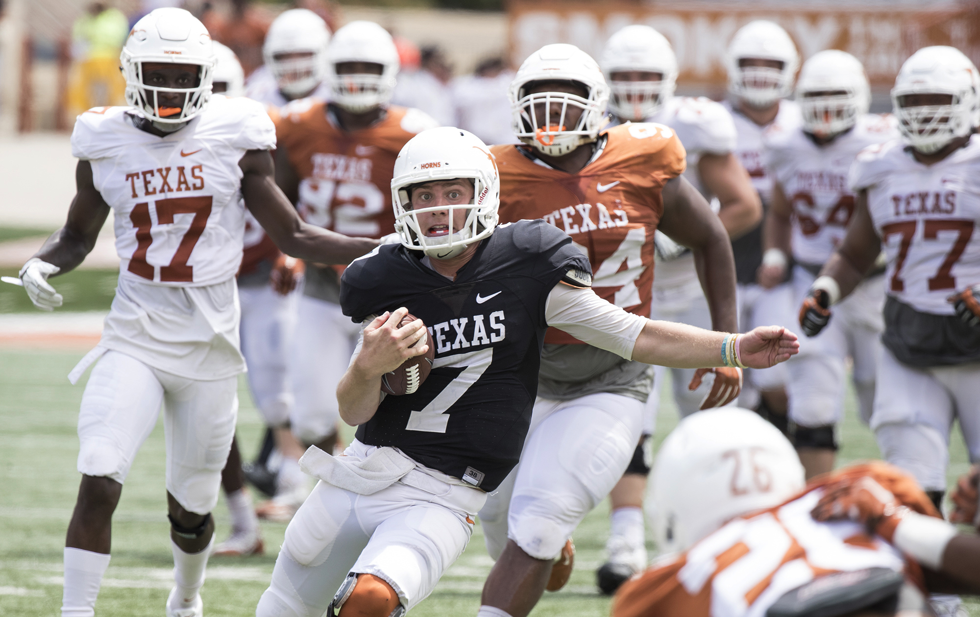 Texas WR Collin Johnson supports Shane Buechele's 'great' decision to go to  SMU, expects big things from ex-teammate