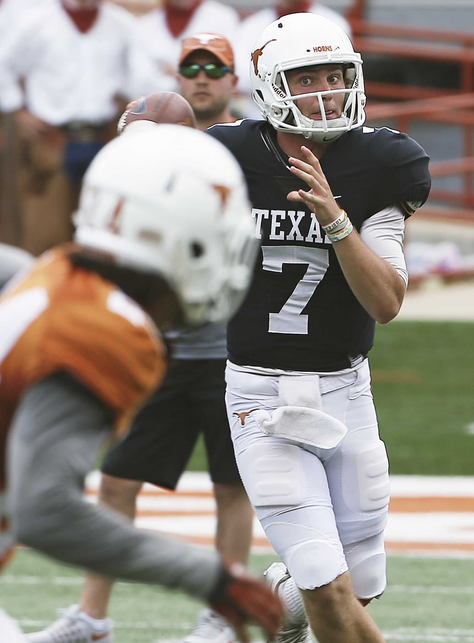 Texas WR Collin Johnson supports Shane Buechele's 'great' decision to go to  SMU, expects big things from ex-teammate