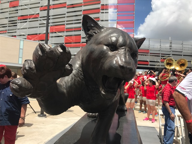 Houston Texans Mascot Statue