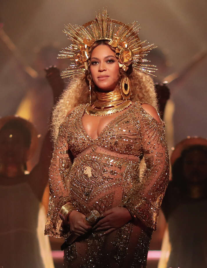 Beyonce, pictured at the Grammy's, had the temerity to gain weight while pregnant.>>Click to see what Twitter trolls had to say, and to check out her style through the years.  Photo: Christopher Polk/Getty Images For NARAS