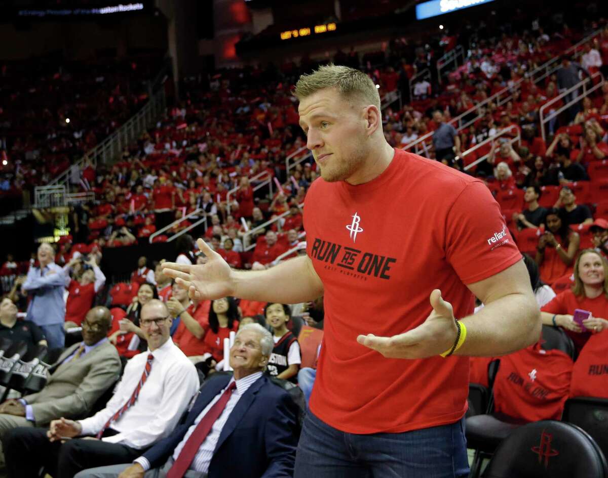 Top 10 J.J. Watt “I’m not putting on a Rockets T-shirt” excuses 10. “The only red I wear is Badger Red.”