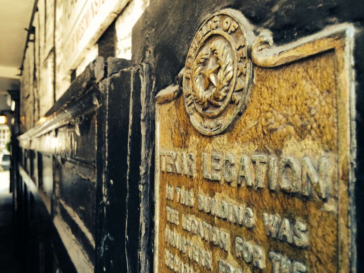 The Republic of Texas' somewhathidden embassy in London, England