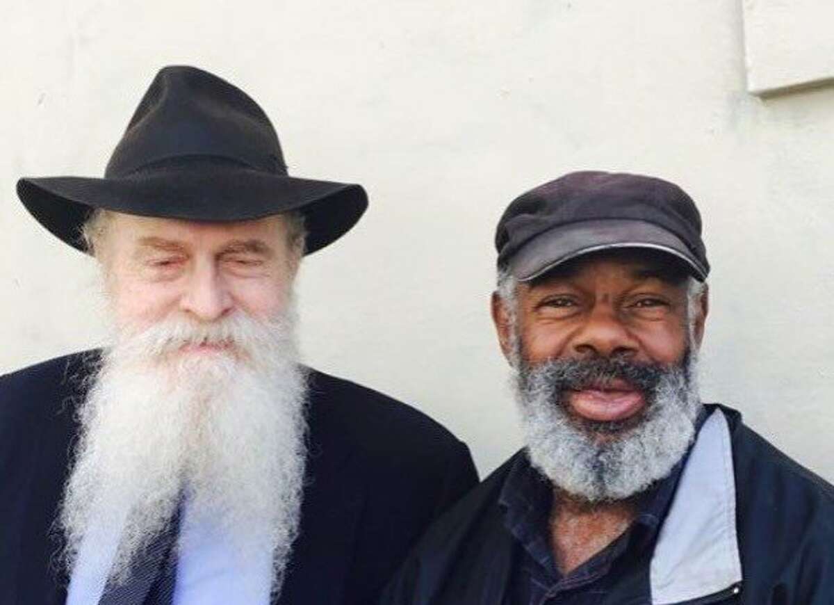 Rabbi and Marvin on Sixth Street