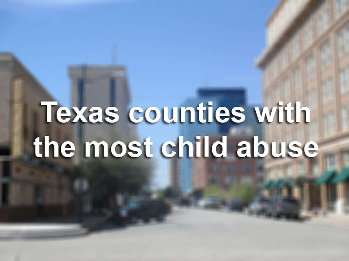Keep clicking to see the Texas counties with the most child abuse cases, according to the Texas Department of Family and Protective Services.